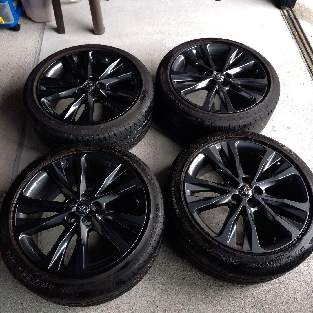 カローラツーリング W×Bトヨタ 純正ホイールタイヤセット 17インチ