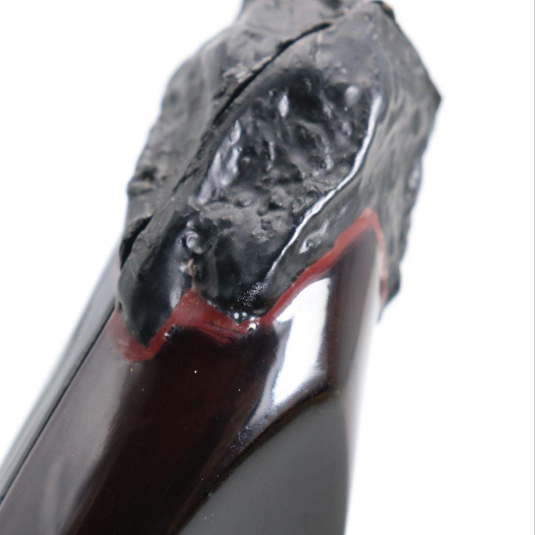 畦地粒俵作 乾漆 長茄子香合 茶道具 共箱共布　rC794　N4