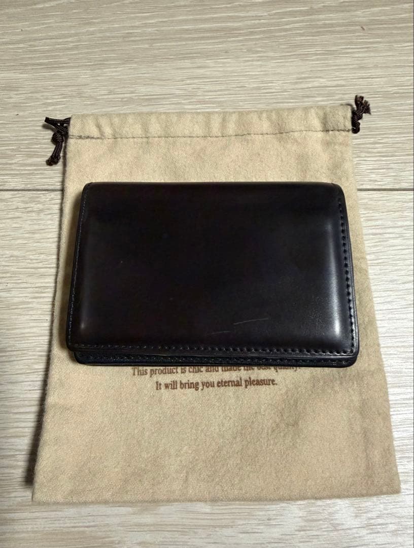 GANZO ガンゾ　CORDOVAN コードバン　名刺入れ