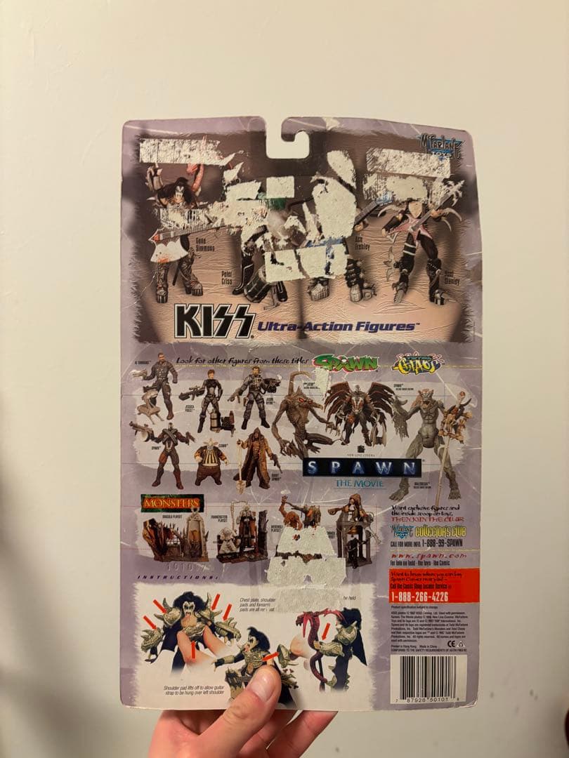 ビンテージ 97年製 マクファーレントイ製 KISS フィギュアセット