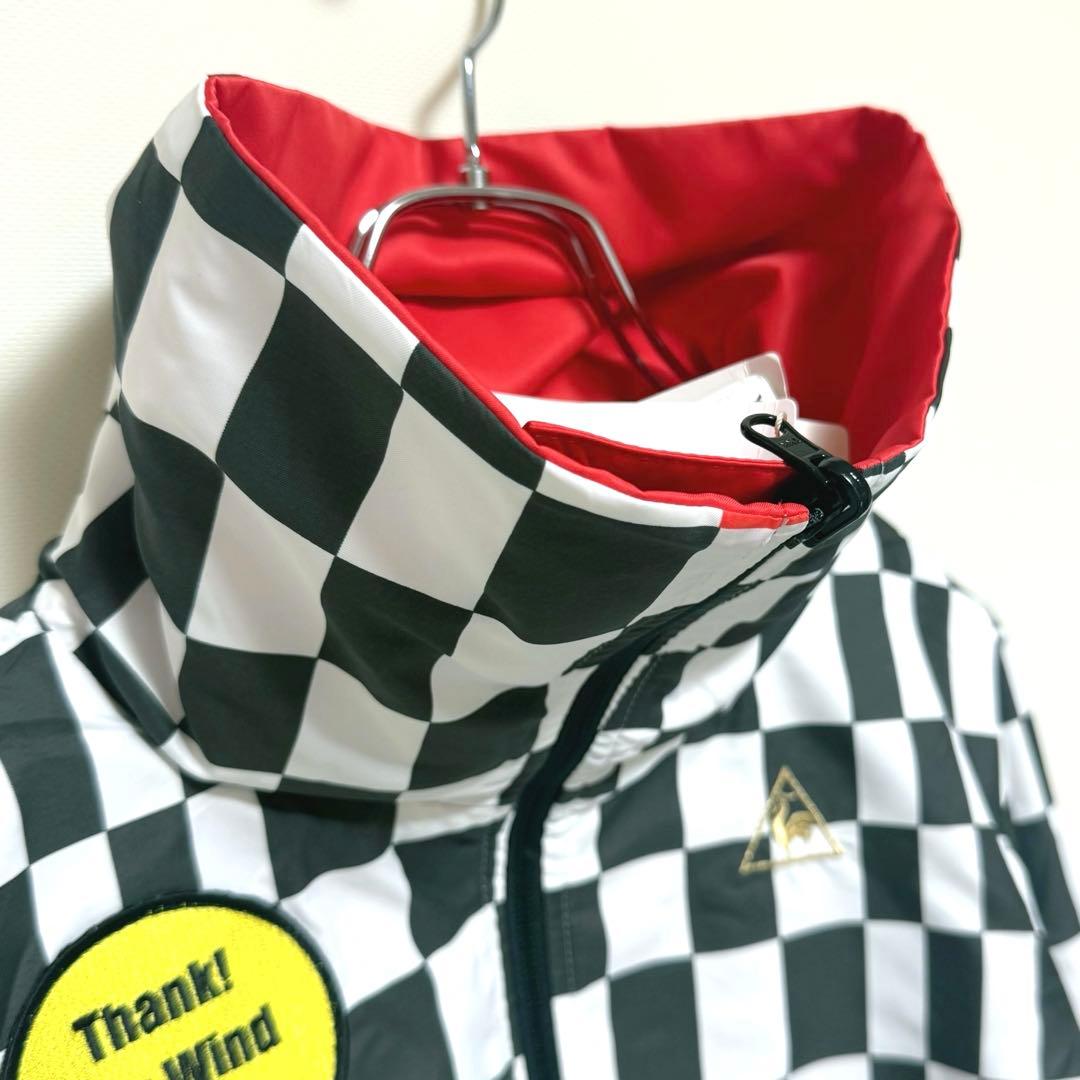 【未使用品】ルコック ゴルフウエア ブルゾン リバーシブル 中綿 2way M