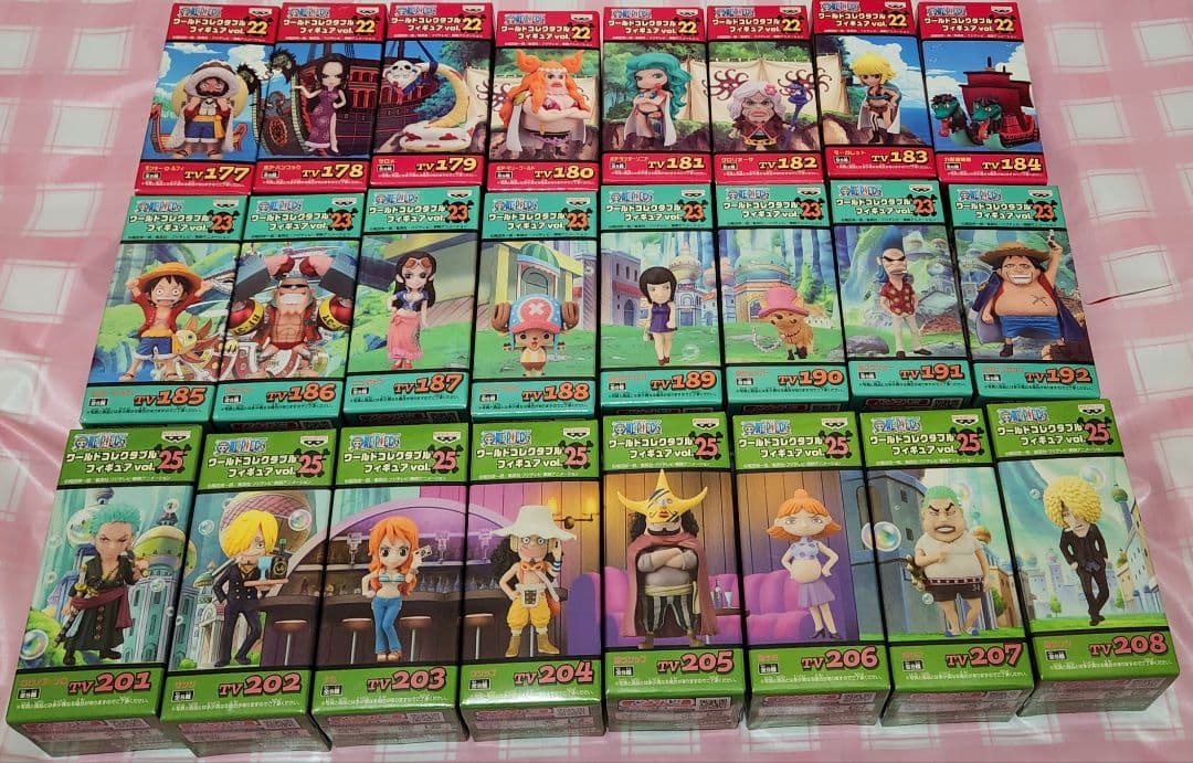 ワンピース コレクタブル 70個セット フィギュア 2年後、リュウグウ王国編