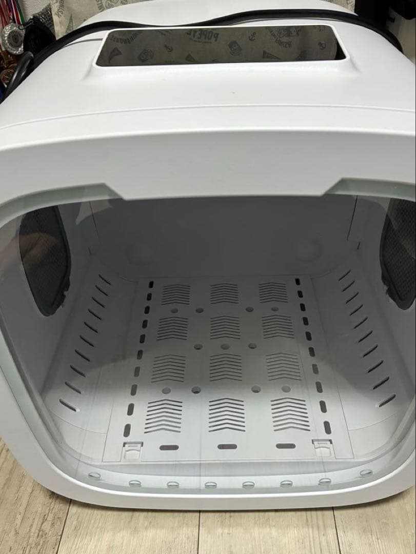 美品　使用数回　ペット用ドライルーム　ドライヤー　ホワイト