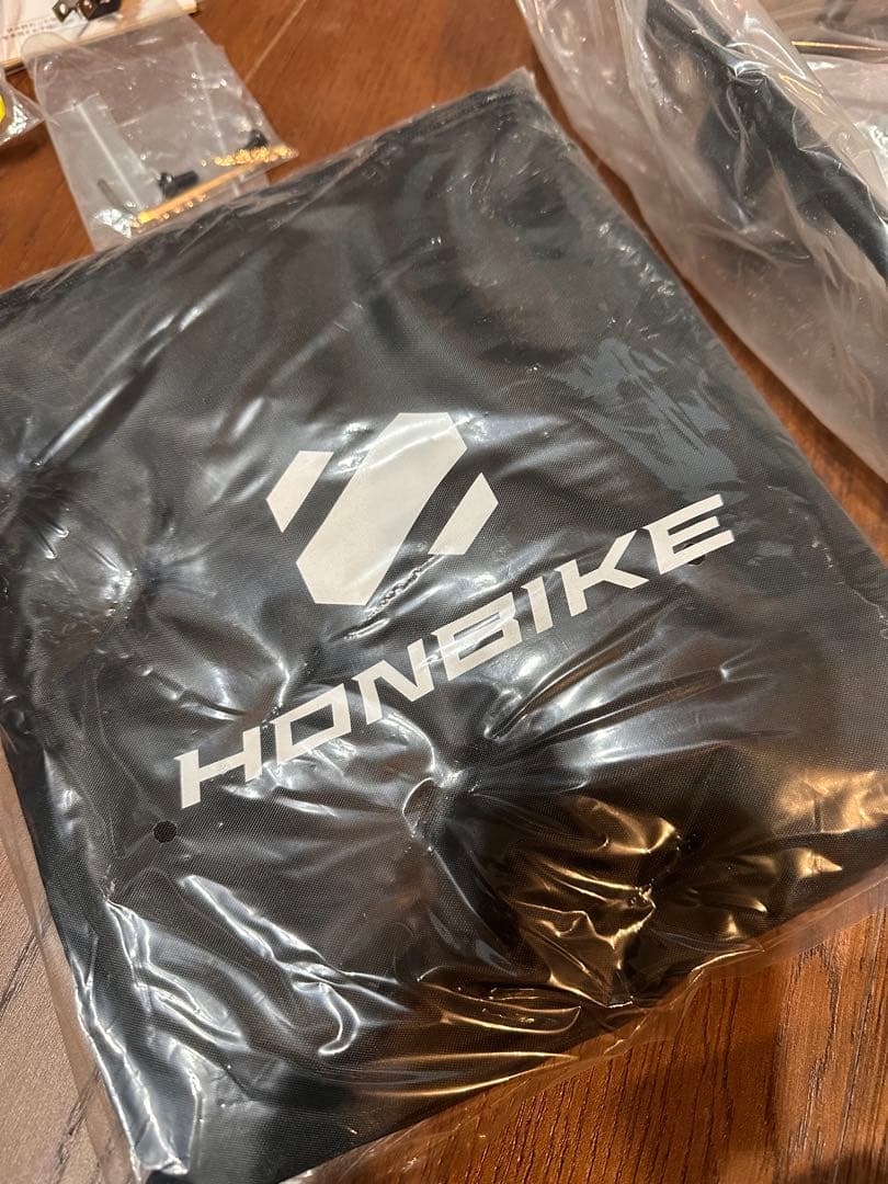 (新品)HONBIKE 電動アシスト自転車 ブラック　ホンバイク　付属品多数