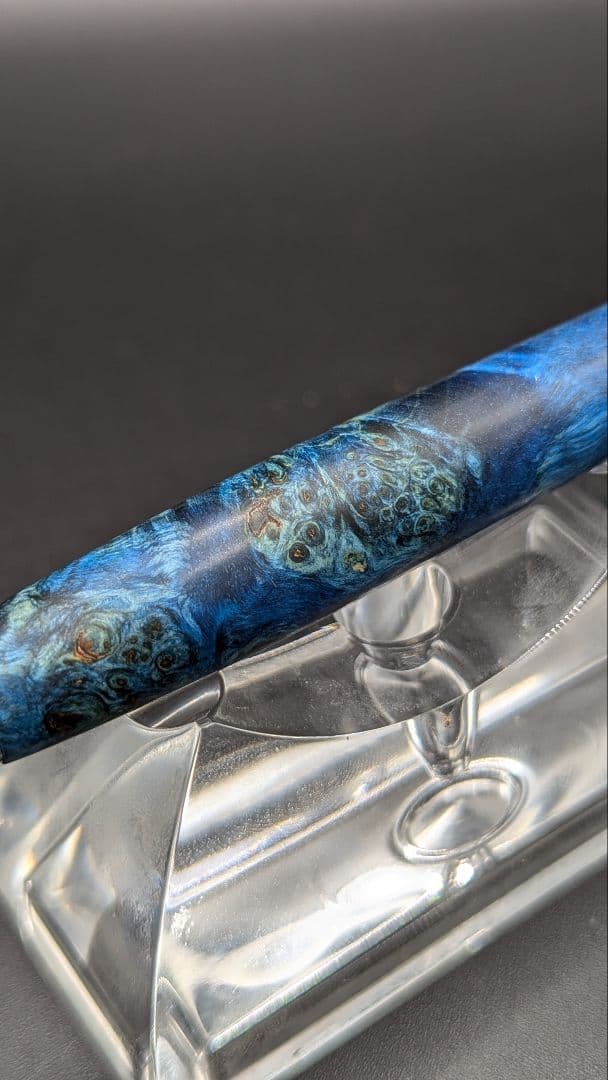 312ペン工房翌檜　スタビライズドウッドバーチバール　木軸シャーペン　ボールペン