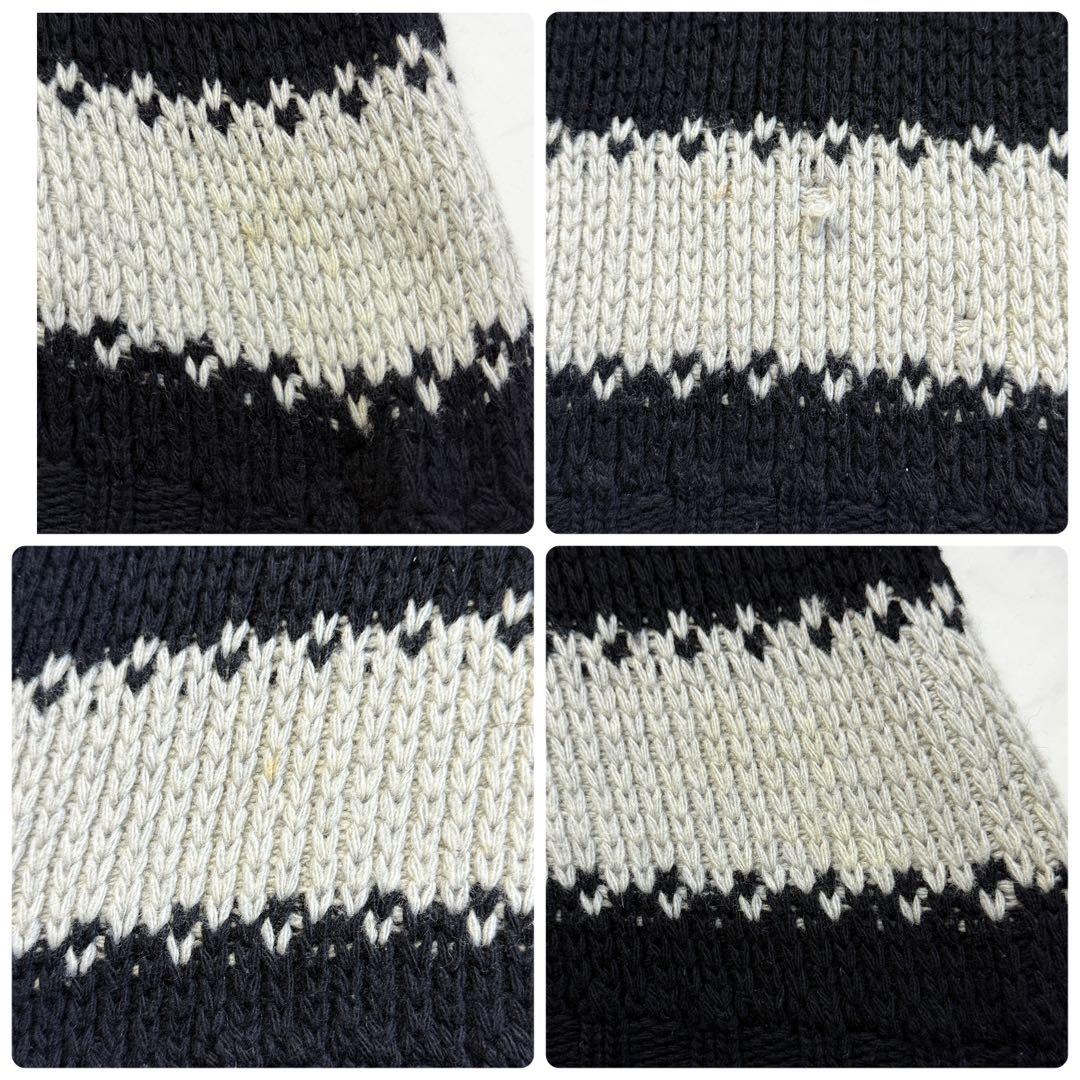 Louis Vuitton ルイヴィトン カシミヤ混 ニット ロゴ刺繍 L