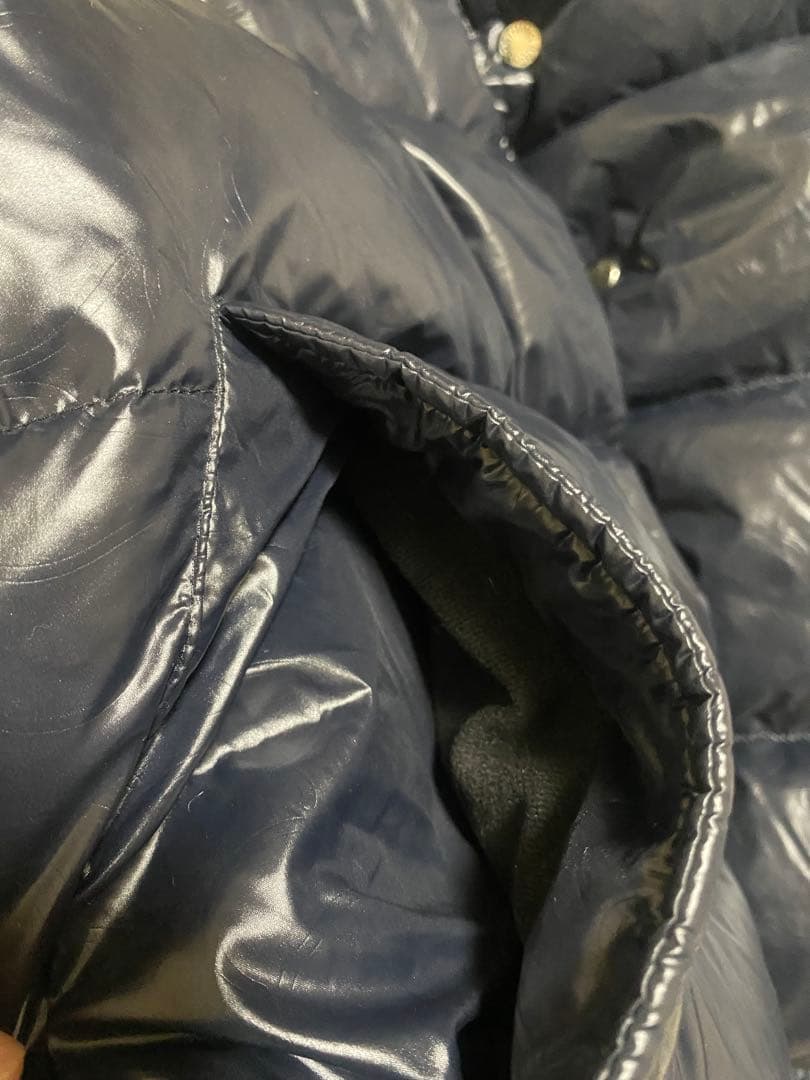 A BATHING APE ブラックダウンベスト