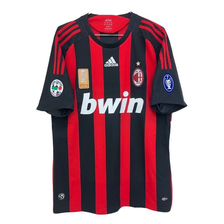 08-09 ACミラン　ロナウジーニョ　アディダスオフィシャルユニフォーム