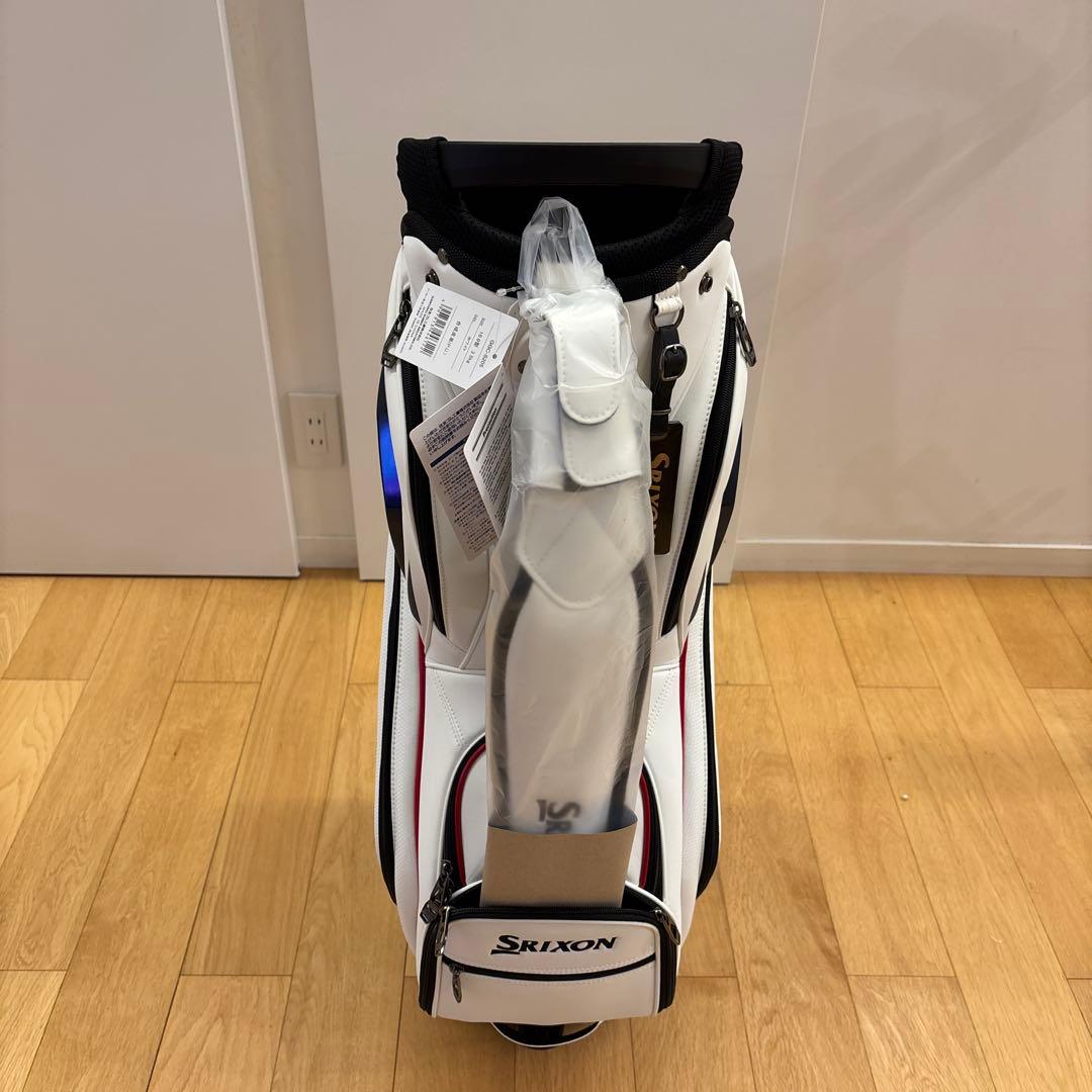 【未使用】SRIXON キャディバッグ 10.0型 GGC-S205 ホワイト