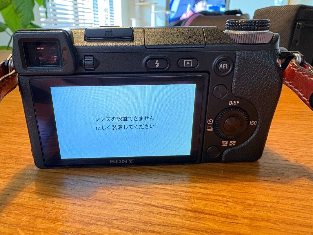 nex-6 ダブルズームGARIZカバーストラップ