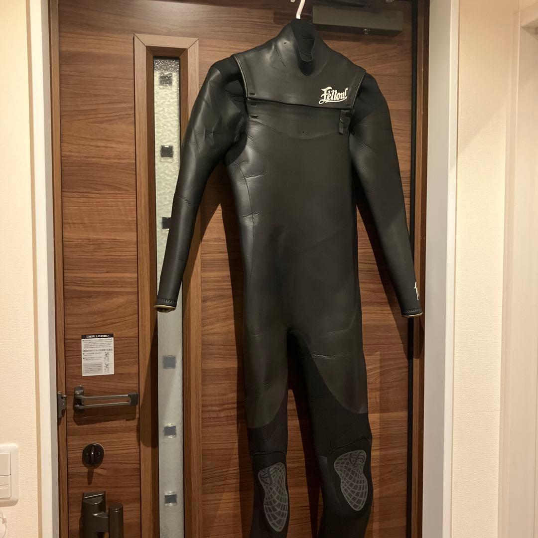 フェローウエットスーツ　fellow セミドライ5×3㎜　MLB フルスーツ