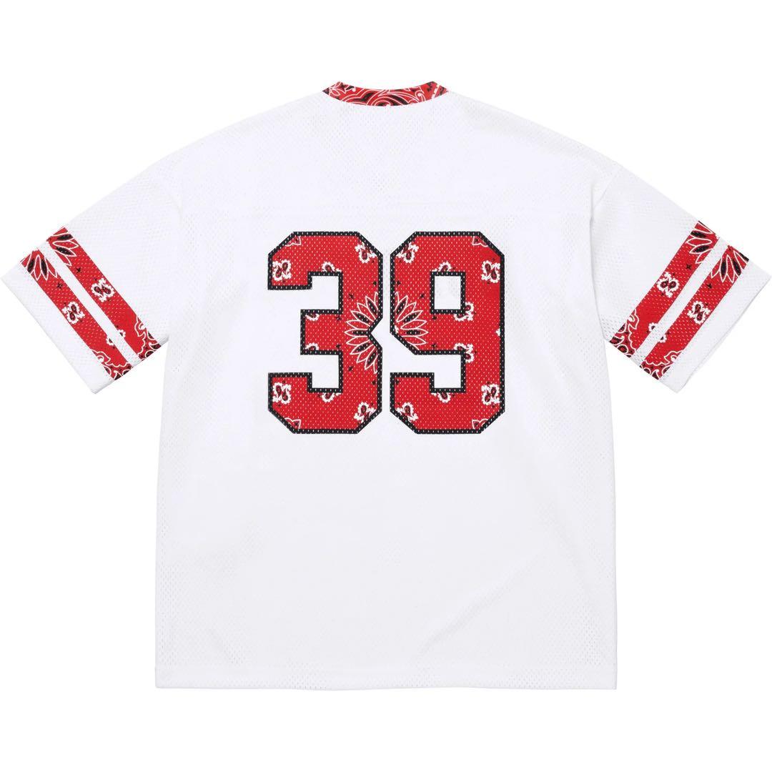 【新品】Supreme bandana football jersey サイズS