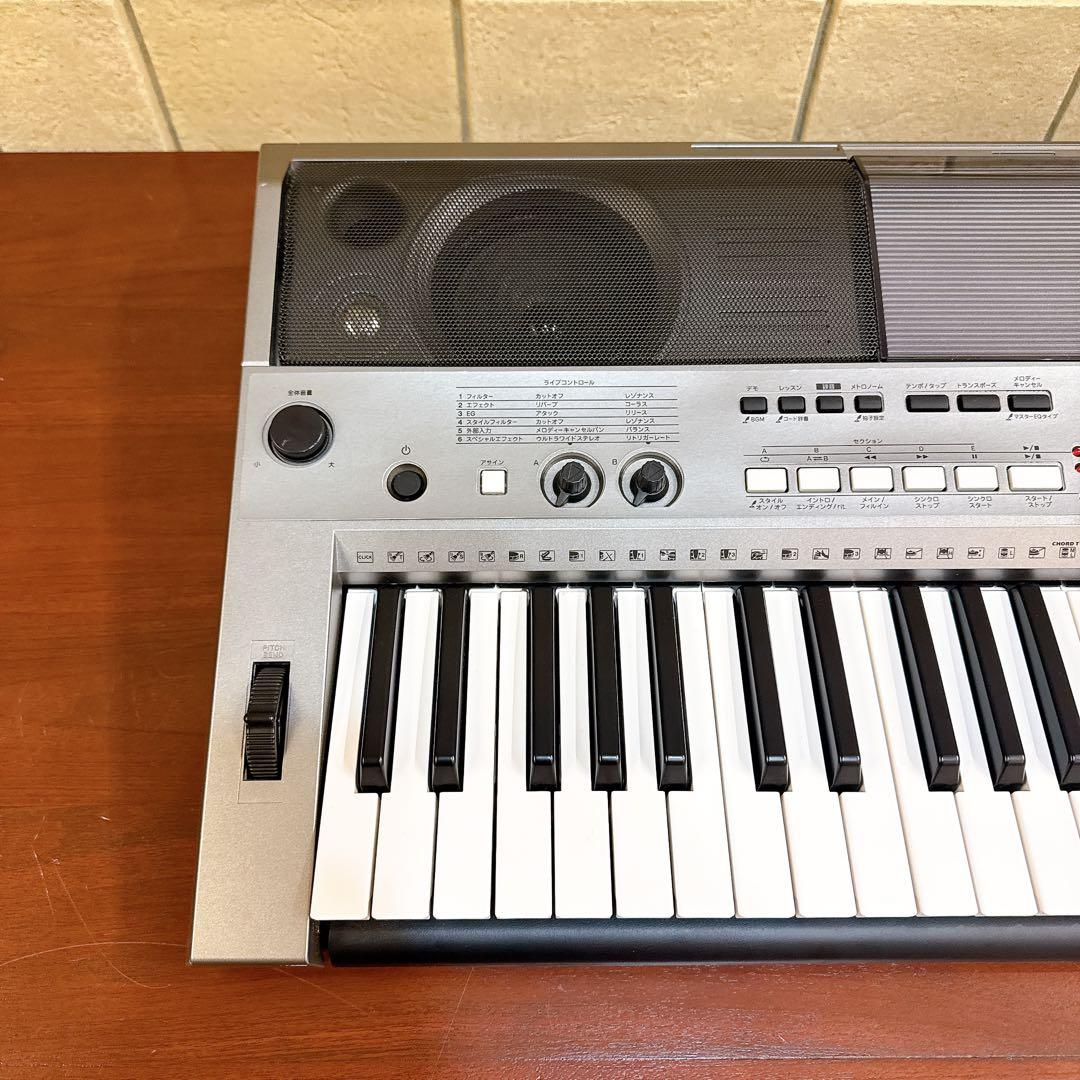 【美品】YAMAHA PSR-E443 61鍵盤 電子キーボード 純正ケース付