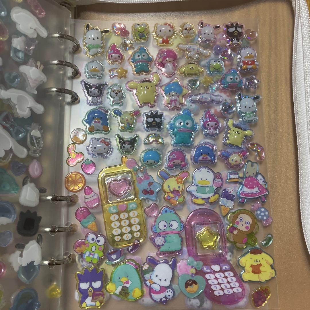 豪華　シール帳　完成品　卒業　サンリオ　ボンボンドロップ　コットンパフィーなど