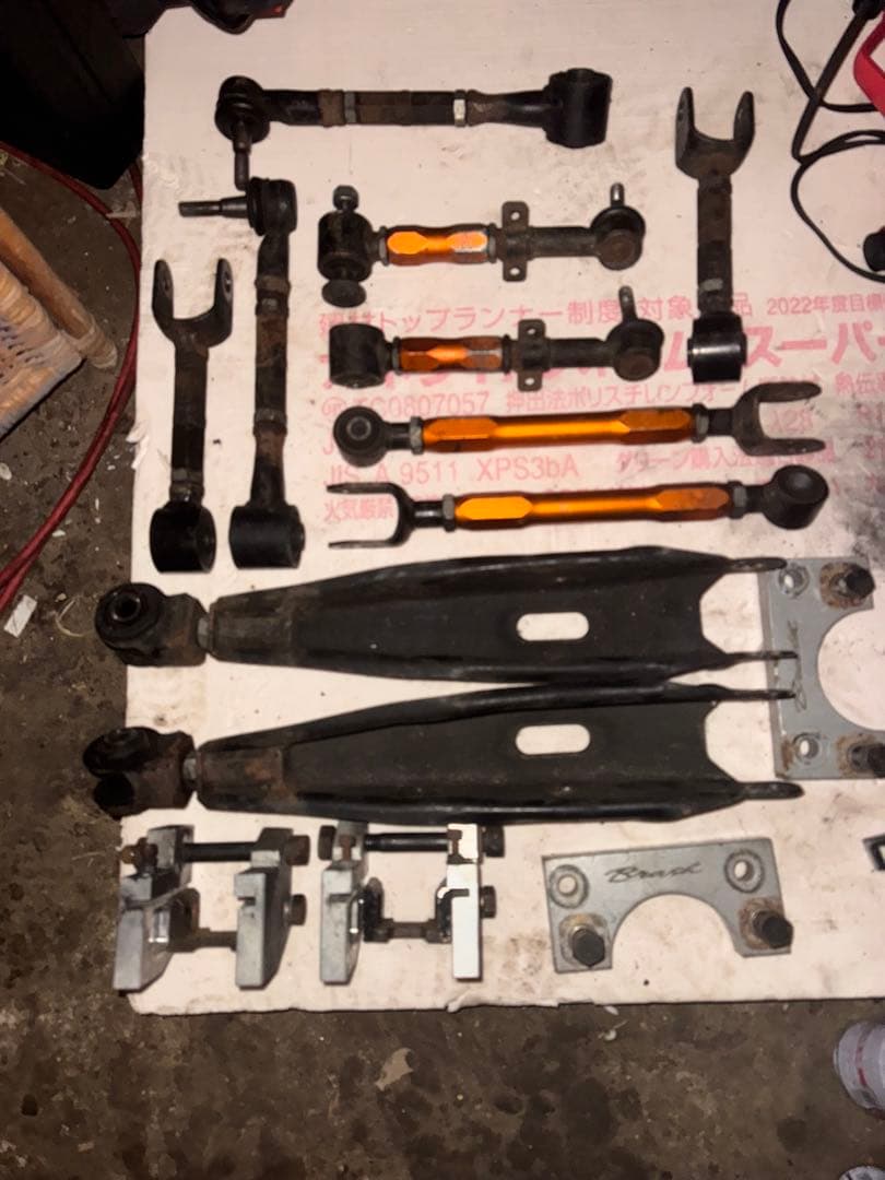 21系クラウン　リアフルアーム　ショートナックル