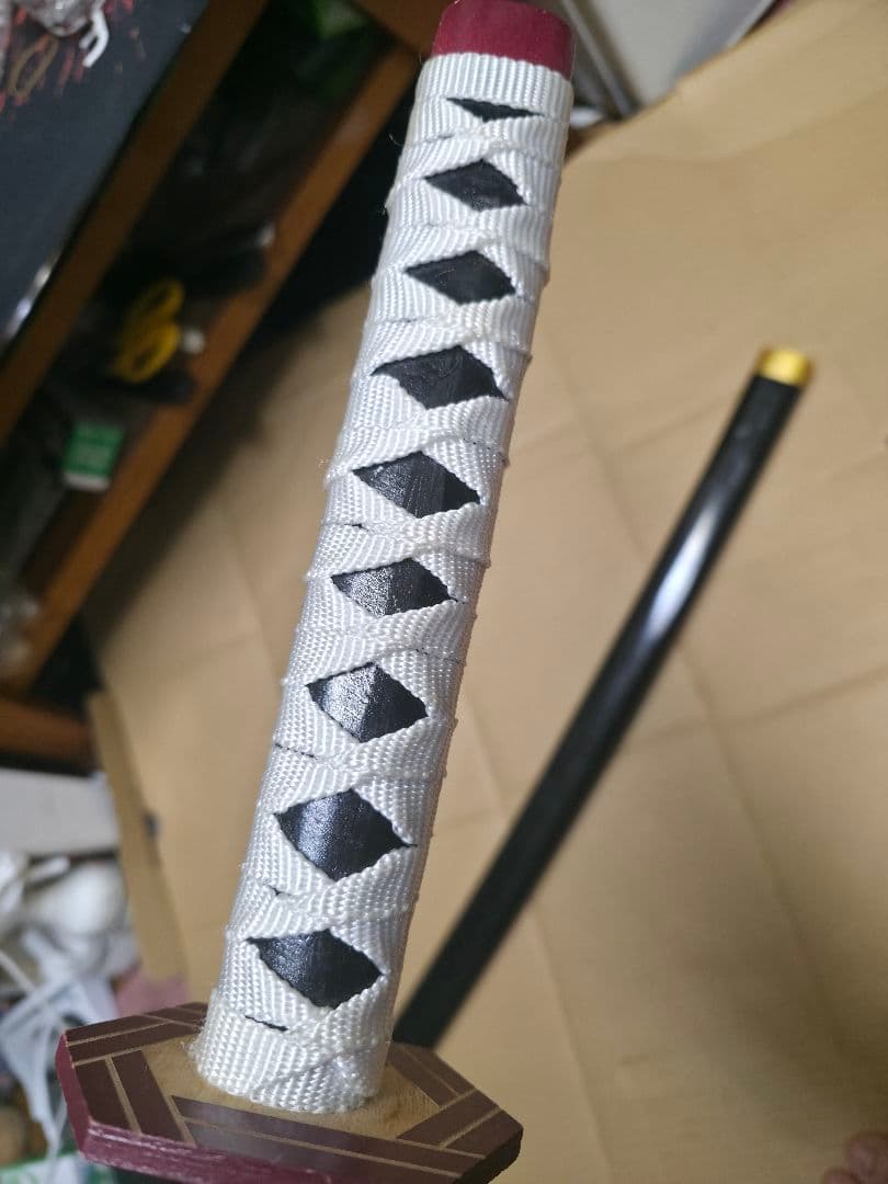 模造刀 2本セット長刀 ,打 刀. 刀置き 刀掛け 刀掛台 二本掛け