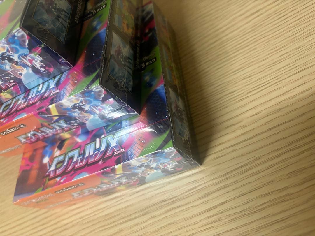 ポケモンカード・インフェルノX・ムニキスゼロ・MEGAドリームex 各3BOX