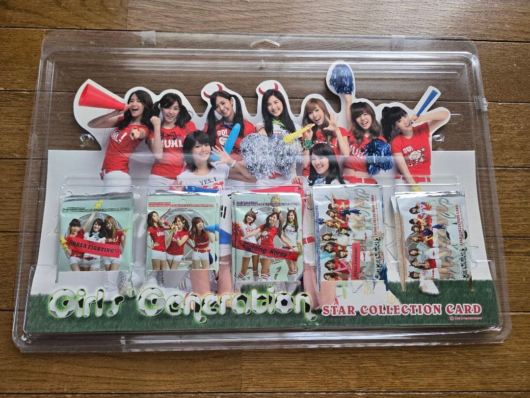 少女時代　スターコレクションカード　ブリスター