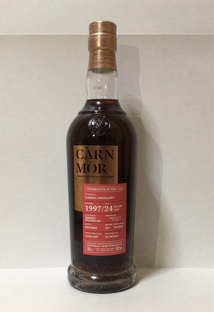 週末限定価格 カーンモア タムデュー24年1997 シェリーホグスヘッド 限定品