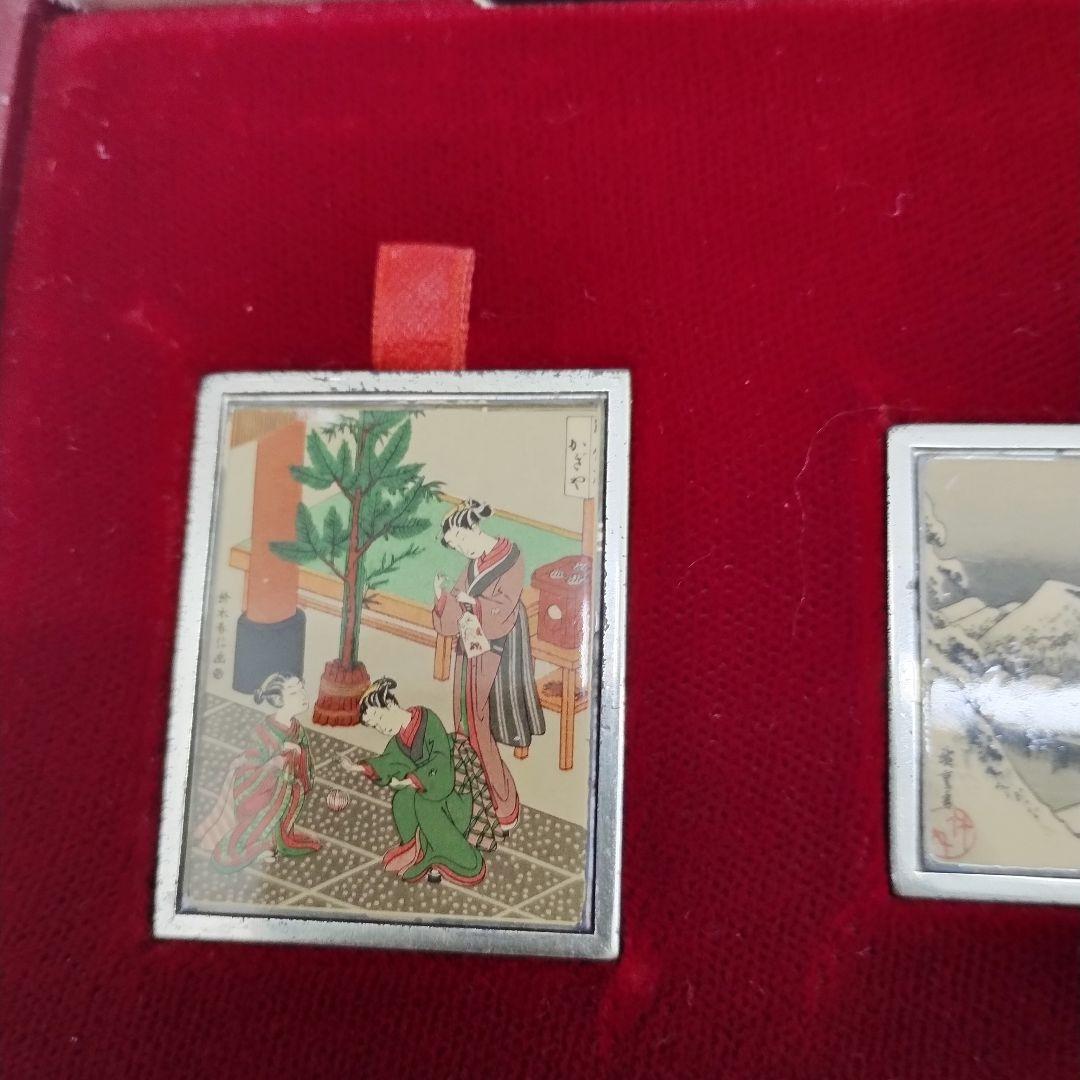 ※希少※UKIYOE MEDAL 925 浮世絵 メダル SILVER