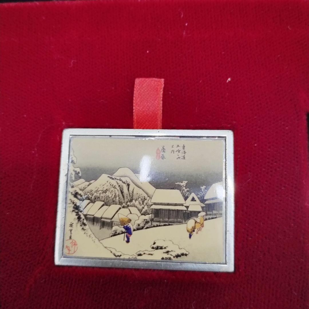 ※希少※UKIYOE MEDAL 925 浮世絵 メダル SILVER