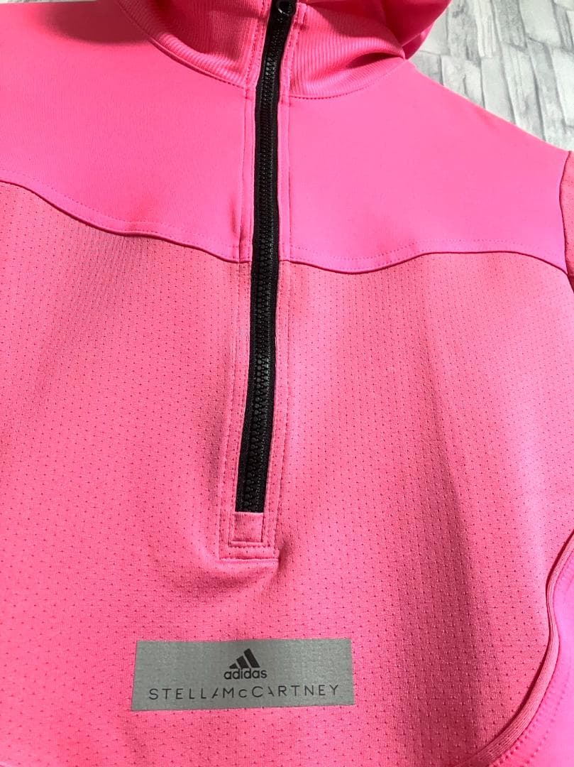 【24時間以内/匿名配送】アディダス ステラマッカートニー ジップパーカー M