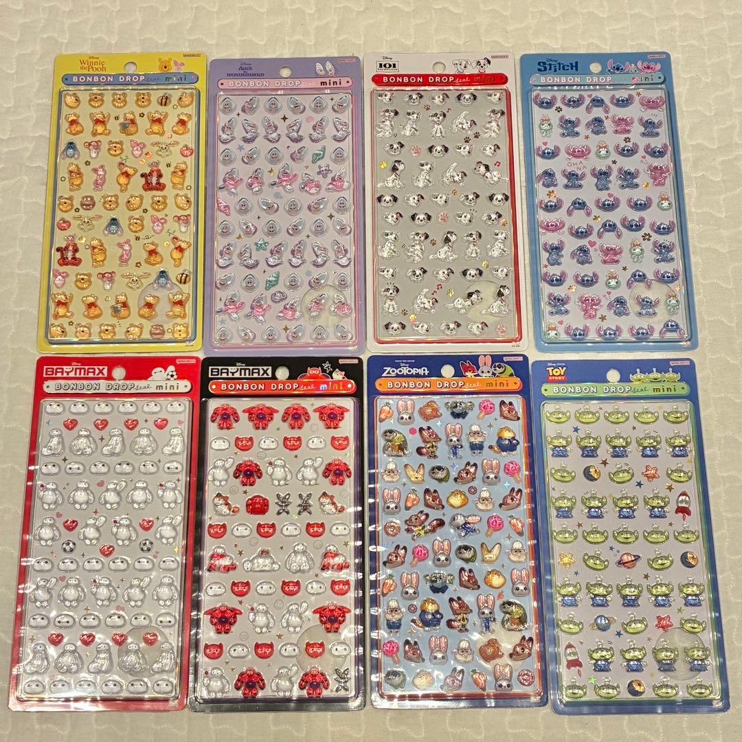 コンプリートセット♥︎正規品♥︎ボンボンドロップシール ミニ 8種セット④