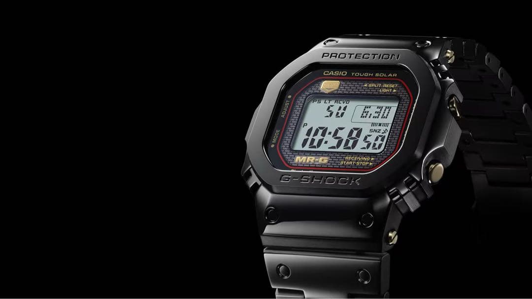 【試着のみ未使用品】G SHOCK MRG-B5000B-1JR