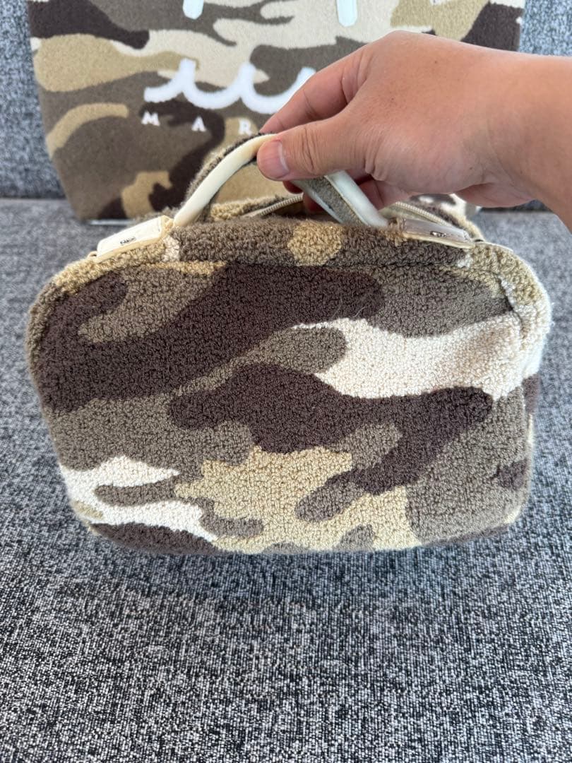 ムータ　muta迷彩柄トートバッグとカートバックセット