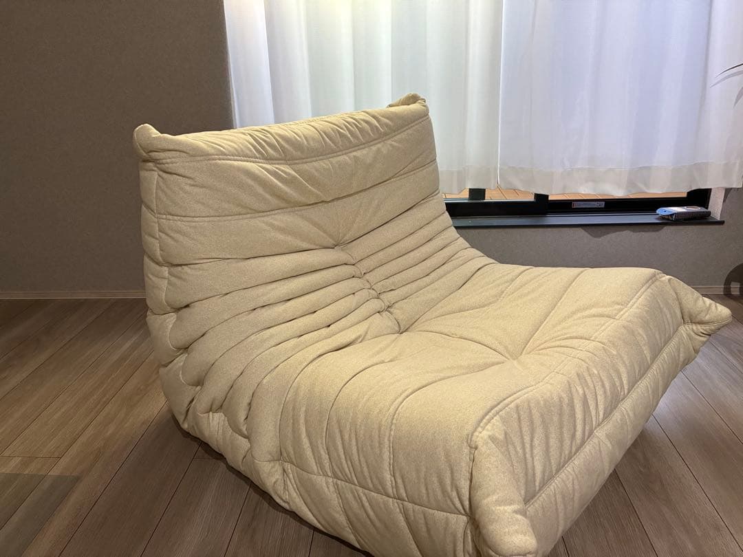 きょん:【正規品】リーンロゼトーゴ 1Pソファ50周年記念アイボリー