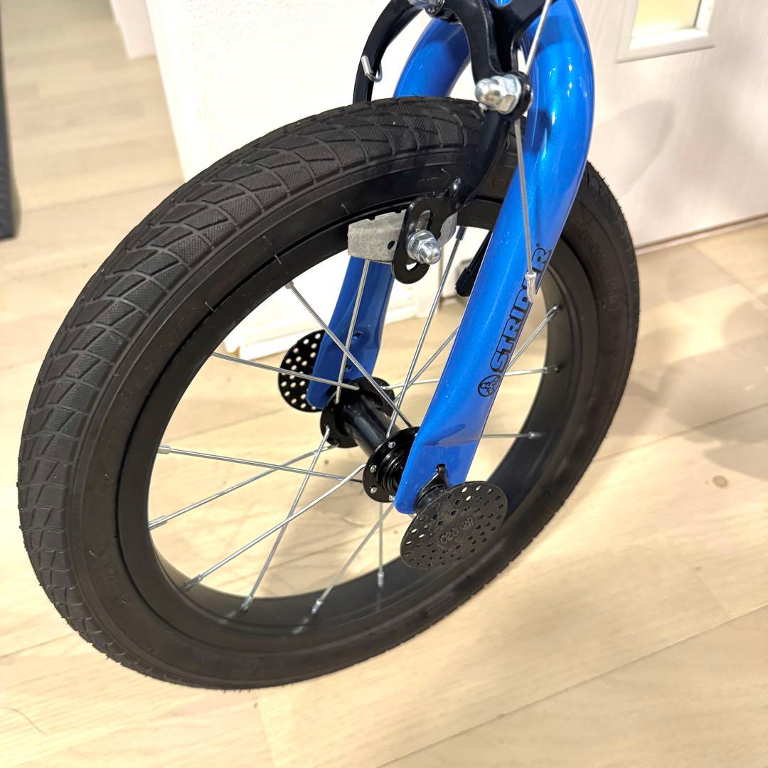 (極美品)STRIDER ストライダー　14X バランスバイク　ブルー