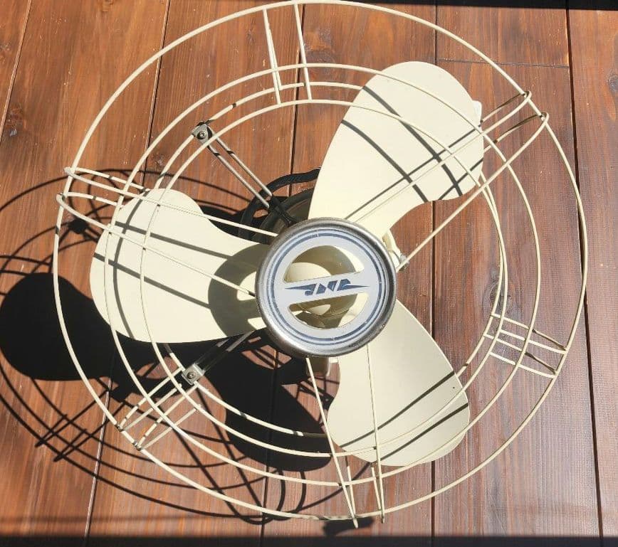 鉄道廃品 扇風機 国鉄 JNR 動作確認済 直径約47cm