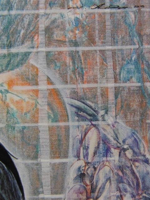 相田幸男、【画室一隅…四季】、希少な大判額装用画集より、美品、日本人画家