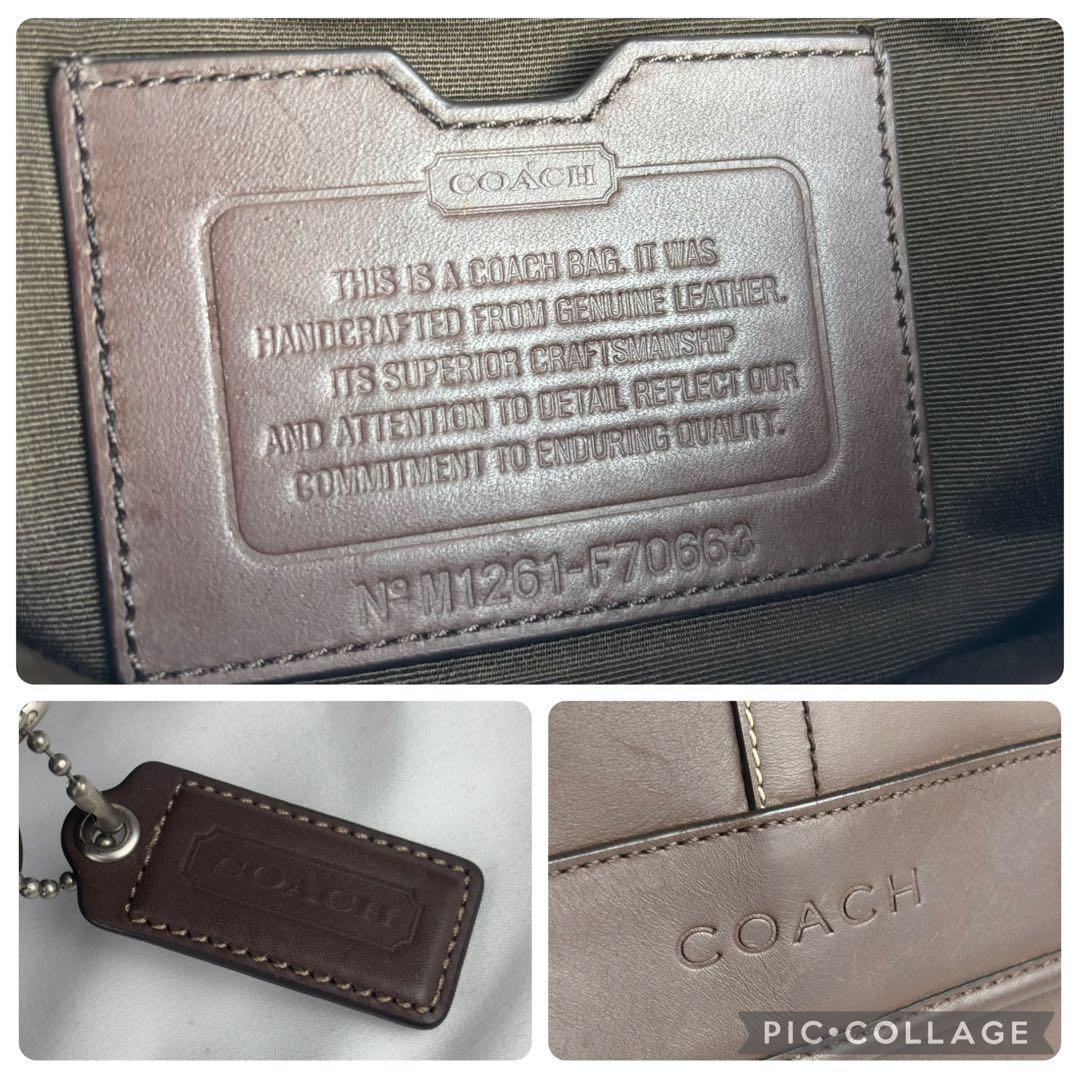 ✨美品✨ COACH レザーショルダーバッグ F70663