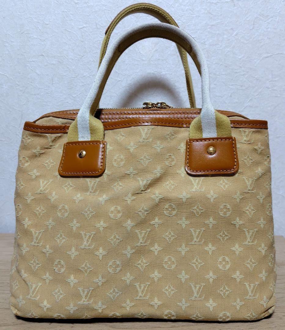 Louis Vuitton ベージュ ハンドバッグ　ルイ・ヴィトン