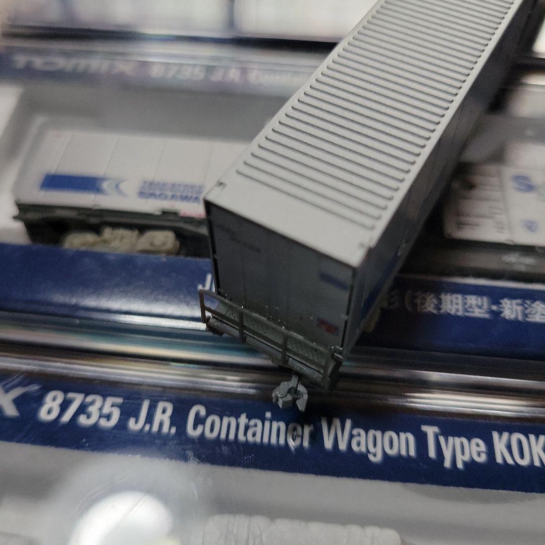 TOMIX KATO メーカー不明コキ106 4両セット スーパーレールカーゴ付