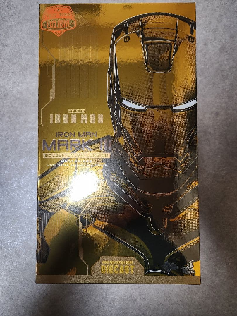『アイアンマン』1/6フィギュア　アイアンマン・マーク3（ゴールドカラー）