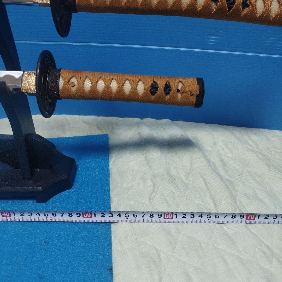 日本刀模擬刀(2本セット)飾り台は付きません。NO.4058