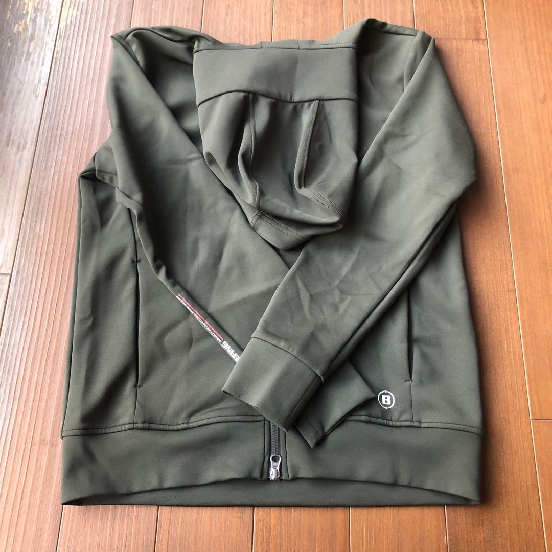 BRIEFING フード付きジャケット Mサイズ オリーブグリーン