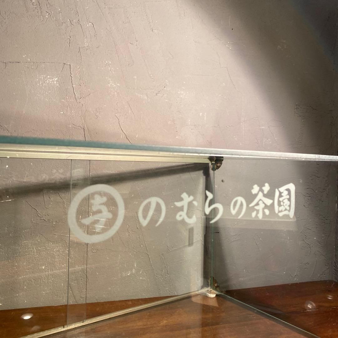 昭和レトロ 茶屋 陳列什器 ガラスショーケース 扉付き 美品 ヴィンテージ