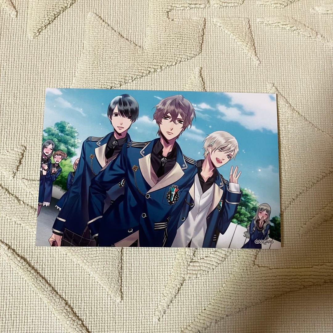 Blackish House ブラハ ポストカード 乃亜　澪　藤吾