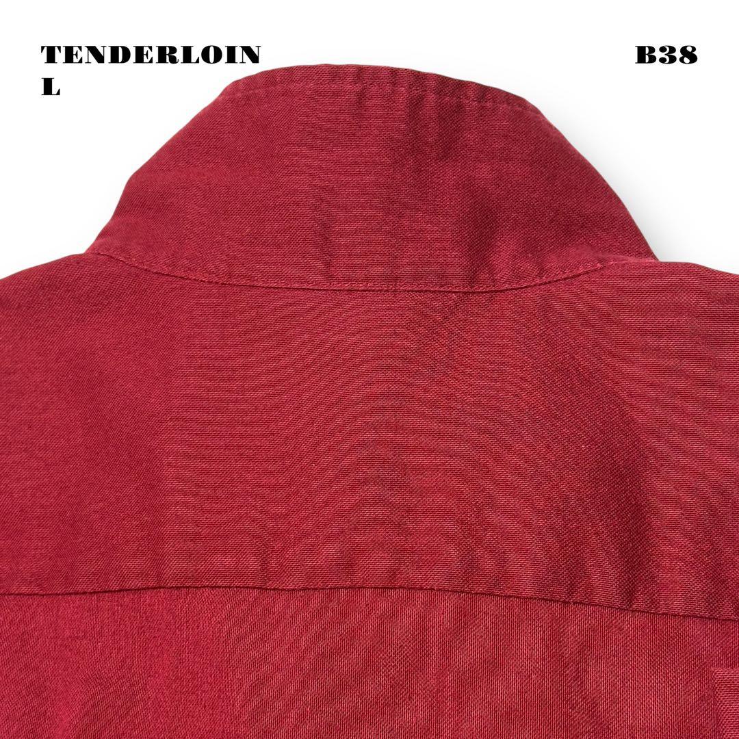 ★限定出品★ TENDERLOIN 長袖 シャツ ボーリング ボウリング 赤 L
