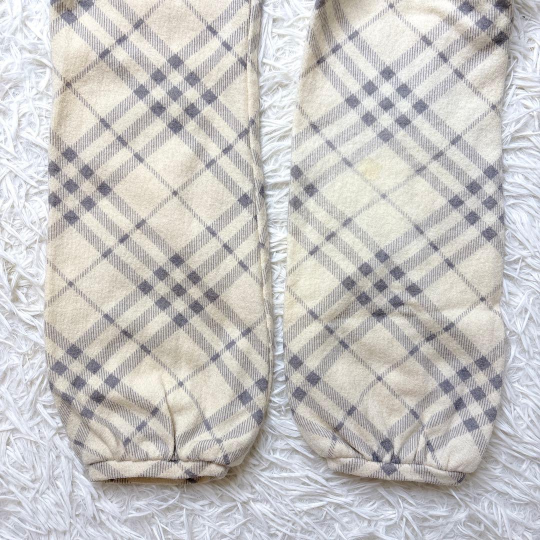 BURBERRY BLUE LABEL ノバチェック ワンピース 38 ロゴ刺繍