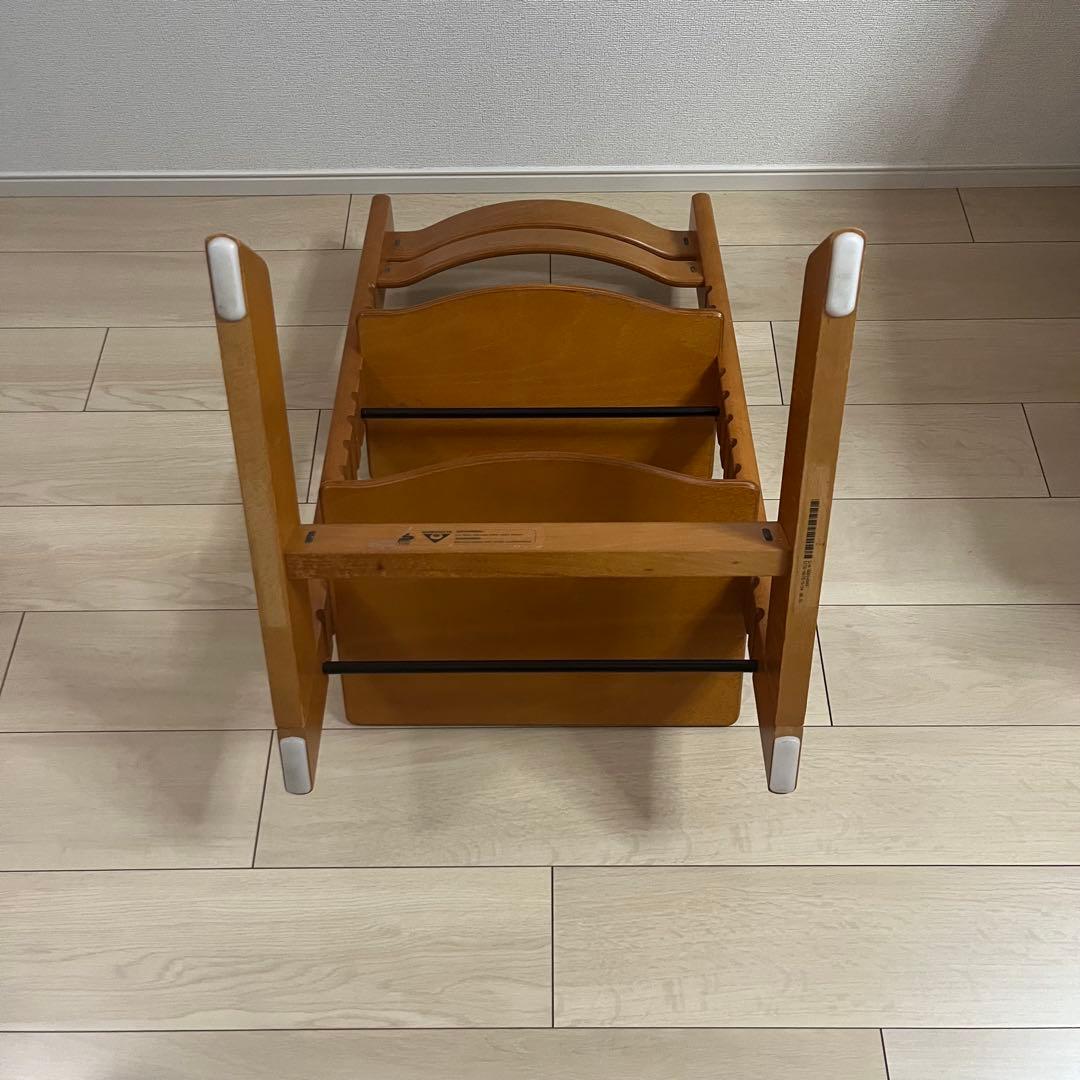 ✨美品✨STOKKE ストッケ　ベビーチェア木製 チェリー色