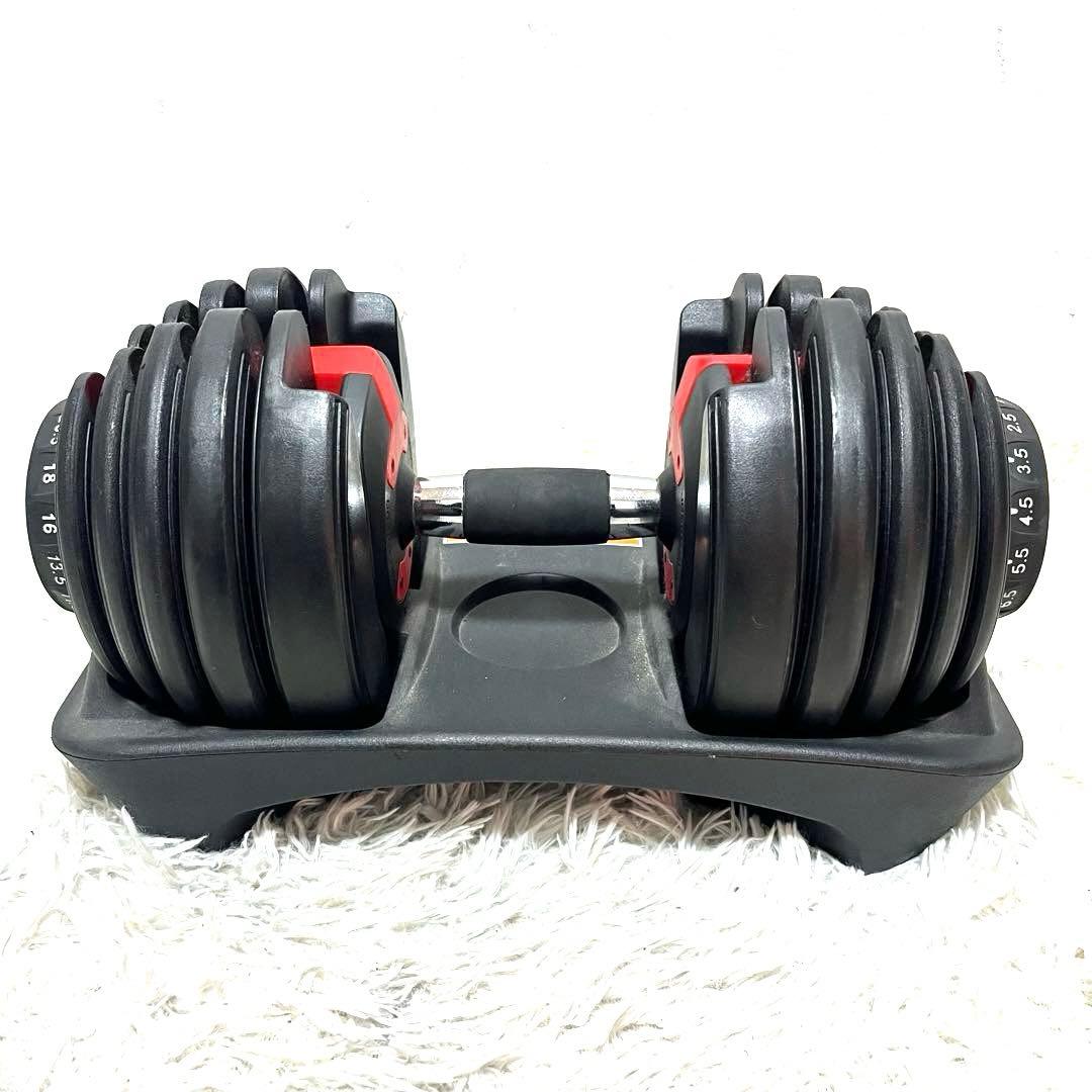 ① 4WD 可変式ダンベル 24kg×2セット アジャスタブル トレーニング