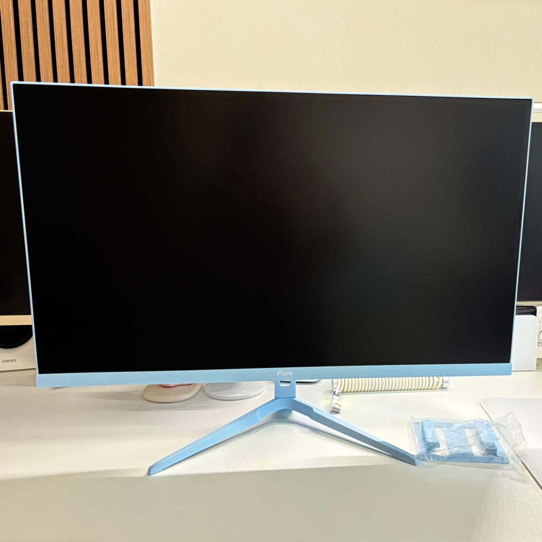 Pixio ゲーミングモニター 27インチPX278 WQHD パステルブルー