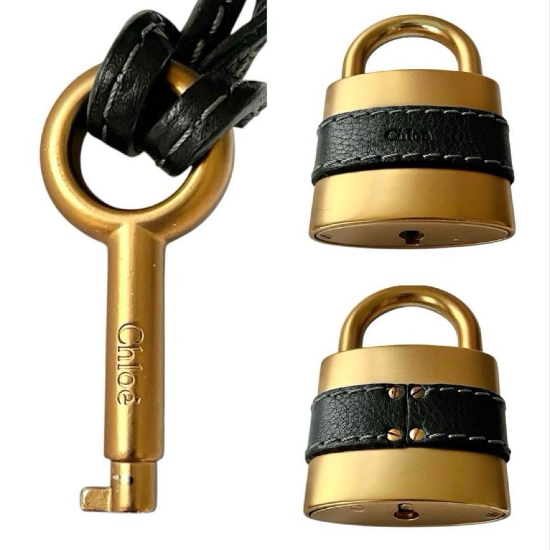 【希少初期モデル】◾️クロエ◾️バッグ◾️パディントン ミディアム◾️南京錠◾️保存袋