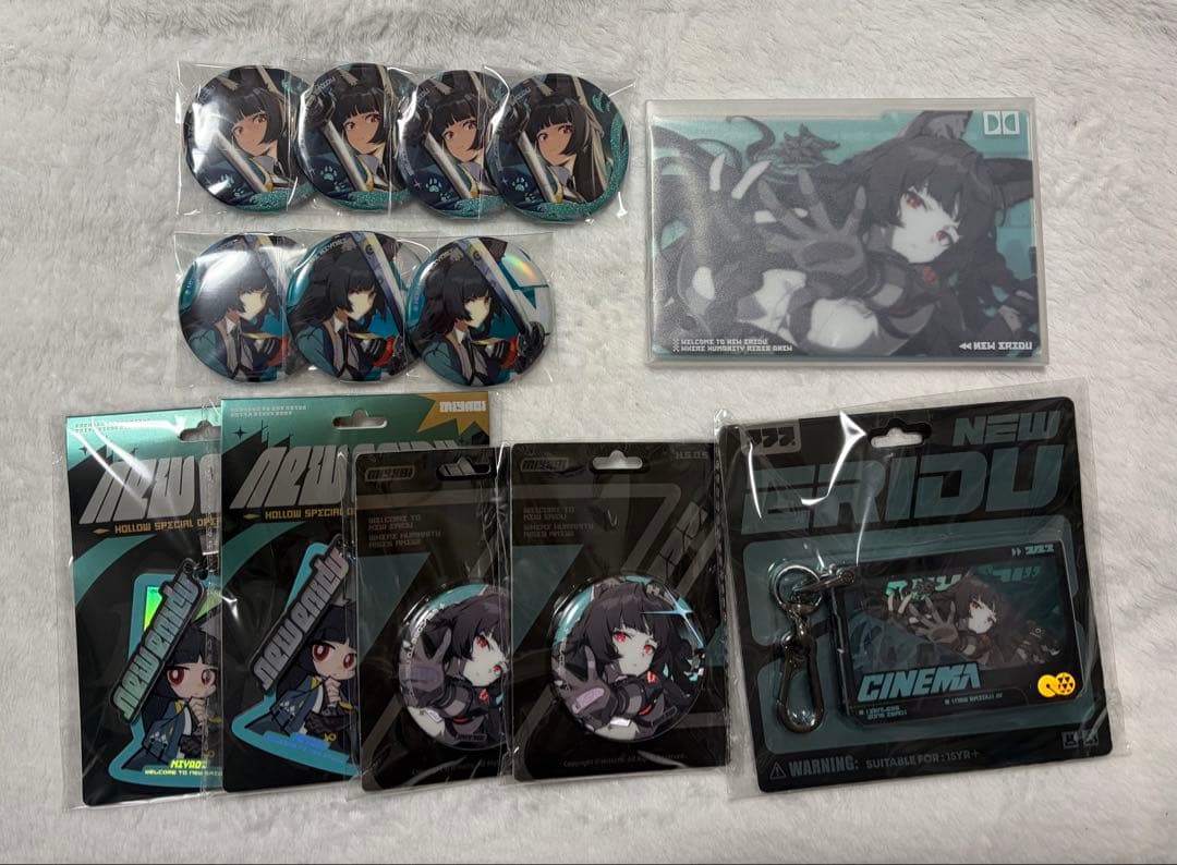 ゼンレスゾーンゼロ　ゼンゼロ　フェス　fes 雅　缶バッジ　キーホルダー