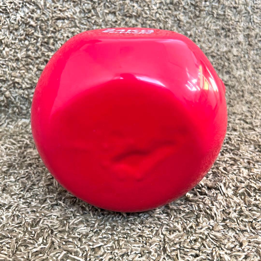美品　BeryKoKo ベリーココ　24KG ケトルベル 赤　pvcコーティング