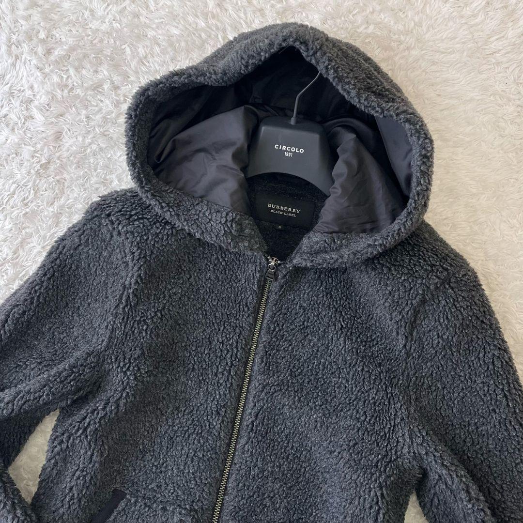 バーバリーブラックレーベル モッズコート ボアパーカー ライナー 3way M